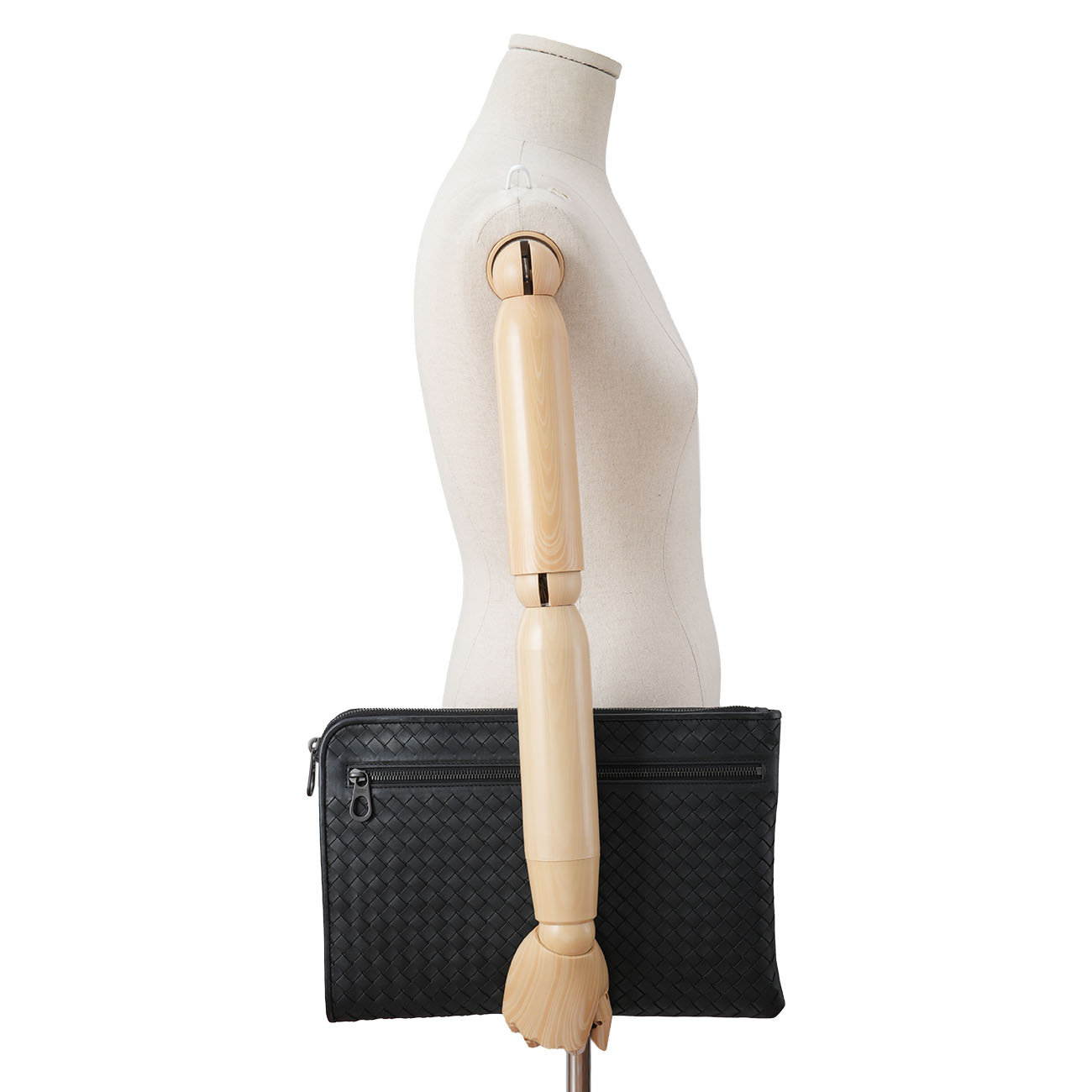 BOTTEGA VENETA(USED)보테가베네타 인트레치아토 도규먼트 클러치